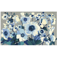 Anemones Japonaises I -Paper Art-42"x26"