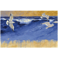 Seagulls -Paper Art-50"x34"