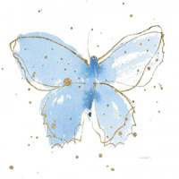 Gilded Butterflies III -Paper Art-26"x26"