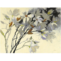 Magnolias -Paper Art-34"x26"