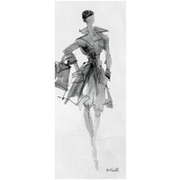 Fashion Sketchbook VII -Paper Art-14"x32"