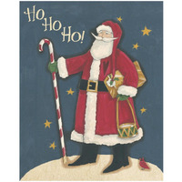 Vintage St.Nick II -Paper Art-18&quotx22"