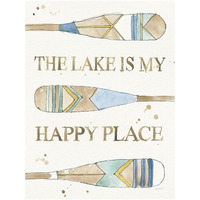 Lakehouse III -Paper Art-26&quotx34"