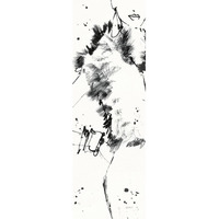 Fashion Strokes VIII -Paper Art-14"x38"