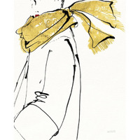 Fashion Strokes II no Splatter -Paper Art-30"x37"