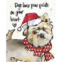 Strike a Paws VII Christmas -Paper Art-30&quotx37"