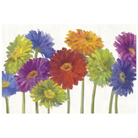 Colorful Gerbera Daisies -Paper Art-26&quotx18"