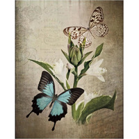 Butterfly Botanical II -Paper Art-30"x37"