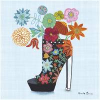 Love Shoes II -Paper Art-32"x32"