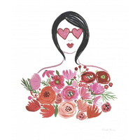 Valentine Chic I no Words -Paper Art-30"x37"