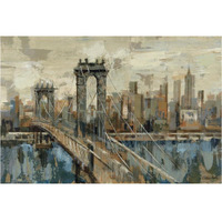 New York View -Paper Art-38"x26"