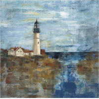 Lighthouse Dream -Paper Art-38"x38"