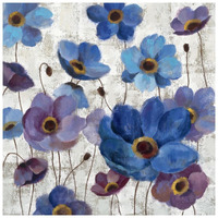 Bold Anemones I -Paper Art-26"x26"