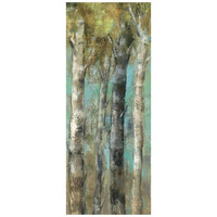 April Birch Forest Panel -Paper Art-18"x42"