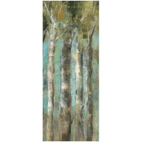 April Birch Forest Panel II -Paper Art-14"x32"