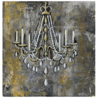 Vintage Chandelier II -Paper Art-26&quotx26"