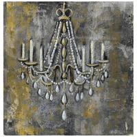 Vintage Chandelier II -Paper Art-42"x42"