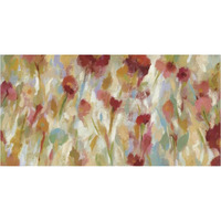 Breezy Floral I -Paper Art-74"x38"