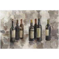 Vino Marsala no Words Gray -Paper Art-32"x22"