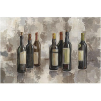 Vino Marsala no Words Gray -Paper Art-62"x42"