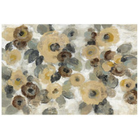 Neutral Floral Beige I -Paper Art-26"x18"