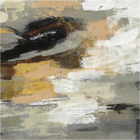 Neutral Abstract III -Paper Art-38"x38"