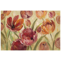 Expressive Tulips Neutral -Paper Art-26&quotx18"