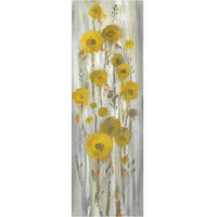 Roadside Flowers I -Paper Art-26"x74"