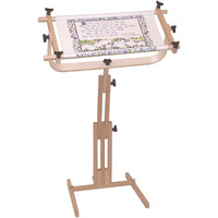 Stitchers Wonder! Craft Stand with 8.5 x 24" Split Rail Scroll Frame