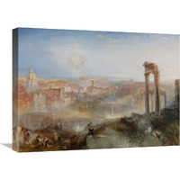 Modern Rome - Campo Vaccino-Canvas Art-24"x18"