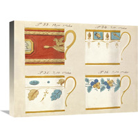 Quatre tasses du 1er choix, ca. 1800-1820-Canvas Art-24"x18"