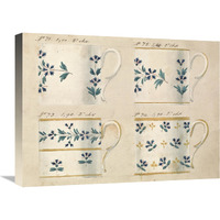 Quatre tasses du 1er choix, ca. 1800-1820-Canvas Art-24&quotx18"