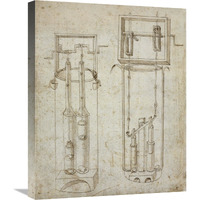 Folio 5 two piston pumps-Canvas Art-20&quotx24"