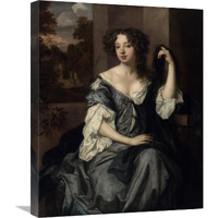 Portrait of Louise de Keroualle, Duchess of Portsmouth-Canvas Art-20"x24"