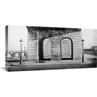 Paris, 1860s - Pont du Point du Jour-Canvas Art-30"x15"