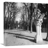 France, 1920 - The Park, Versailles-Canvas Art-22"x22"