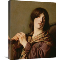 David with His Sword-Canvas Art-20"x24"