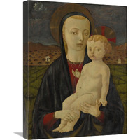 Madonna and Child-Canvas Art-18"x24"