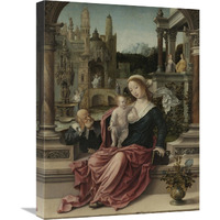 The Holy Family-Canvas Art-18"x24"