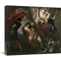 The Death of Samson-Canvas Art-22"x19.58"