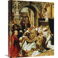 The Mass of Saint Gregory the Great-Canvas Art-20&quotx24"