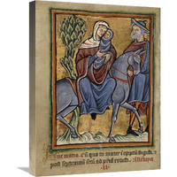 The Flight into Egypt-Canvas Art-18"x24"