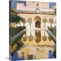 Hall of the Ambassadors, Alhambra, Granada-Canvas Art-18&quotx24"