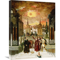 Dionysius the Areopagite Converting the Pagan Philosophers-Canvas Art-18&quotx24"