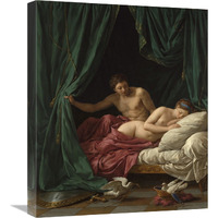 Mars and Venus, Allegory of Peace (Mars et Venus, allegorie sur la Paix)-Canvas Art-18.26&quotx22"