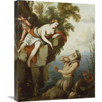 Glaucus and Scylla-Canvas Art-20"x24"