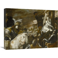 Clorinda Rescuing Sofronia and Olindo-Canvas Art-24"x18"