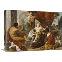 Hercules and Omphale-Canvas Art-24"x18"