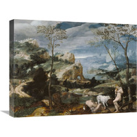 Landscape with Mercury and Argus-Canvas Art-24"x18"