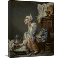 The Laundress (La Blanchisseuse)-Canvas Art-20"x24"